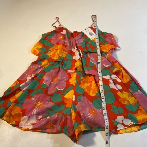 Sugarlips Floral Multicolor Romper - Picture 7 of 10